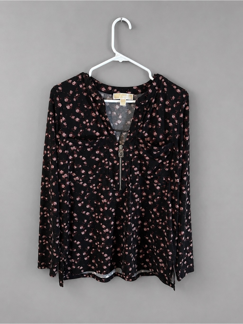 Michael Michael Kors flower zip up top.